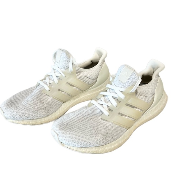 Women's adidas UltraBOOST White/Grey Running Shoes Size 7 - Picture 2 of 9